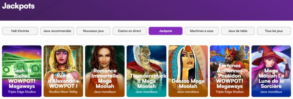 InstaSpin Casino Jackpots