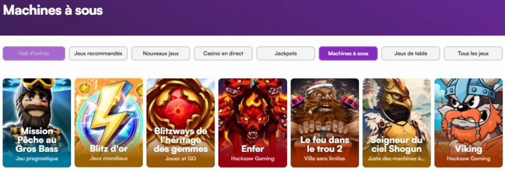 InstaSpin Casino machines à sous